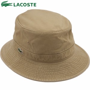 ラコステ LACOSTE バケットハット [RK3981J-99 SS24] BUCKET HAT メンズ・レディース 帽子 フリーサイズ VIENOS-006
