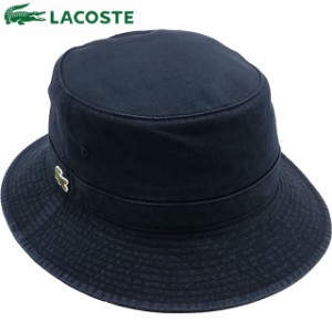 ラコステ LACOSTE バケットハット [RK3981J-99 SS24] BUCKET HAT メンズ・レディース 帽子 フリーサイズ MARINE-013