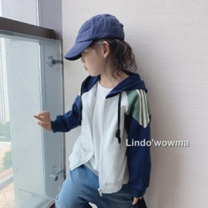 女の子 子供服 コート 男の子 フード付き カジュアルジャケット 2019 新作 ジャケット スカジャン 中童 人気