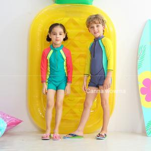 子供 男女兼用 保温 水着 男の子 女の子 長袖 ワンピーススイムウエア 吸水速乾 日焼け防止 水着 身長90 165cmの通販はau Pay マーケット Canna 商品ロットナンバー