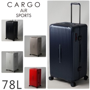 【メーカー直送】 カーゴ CARGO スーツケース ハード キャリー 旅行 78L 中型 大型 5〜7泊程度 cat78ssr メンズ レディース 旅行 バック 