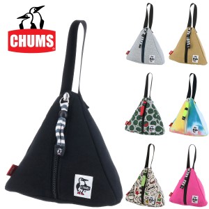 チャムス CHUMS マルチポーチ ケース 小物入れ Sweat スウェット Triangle Pouch Sweat トライアングルポーチスウェット ch60-3337 ネコ