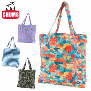 チャムス CHUMS コンパクトエコバッグ トートバッグ Compact Eco Bag ch60-3226 メンズ レディース ネコポス不可 誕生日プレゼント ギフ