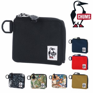 チャムス 財布 ミニ財布 リサイクル CHUMS Recycle エルシェイプトジップウォレット L-Shaped Zip Wallet ch60-3566 ネコポス可能 メンズ