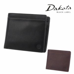 ダコタブラックレーベル Dakota black label リバーIV 二つ折り財布 折財布 ウォレット 620711(620701) 牛革 本革 メンズ レディース
