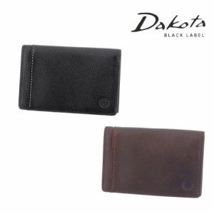 ダコタブラックレーベル Dakota black label リバーIV 名刺入れ カードケース 620716(620706) 牛革 本革 メンズ レディース
