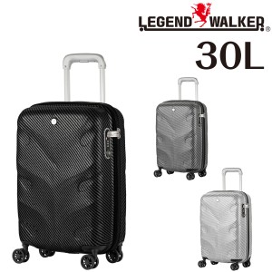 【メーカー直送】 レジェンドウォーカー LEGEND WALKER エアワン AIR ONE スーツケース キャリー ハード 小型 30L 1〜2泊程度 Sサイズ フ