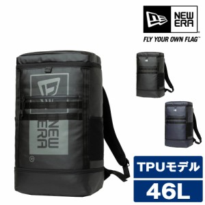 ニューエラ バッグ リュックサック デイパック バックパック 大容量 NEW ERA ボックスパックラージ TPU モデル 46L A3 B4 A4 B5 メンズ 