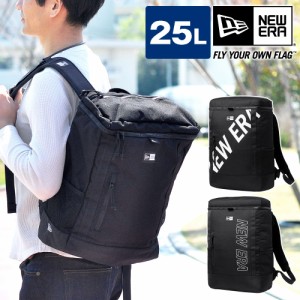 ニューエラ リュック リュックサック バッグ デイパック NEWERA バックパック 25L ボックスパック ミディアム メンズ レディース キッズ 