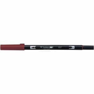 トンボ鉛筆 デュアルブラッシュペン ABT 水性マーカー AB-T837