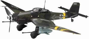 ハセガワ 1/32 ドイツ空軍 対戦車攻撃機 ユンカース Ju87G スツーカ カノーネン フォーゲル プラモデル ST25