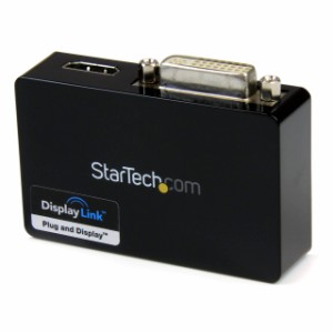 StarTech.com USB 3.0 - HDMI&DVIマルチディスプレイ変換アダプタ 外付けディスプレイ増設アダプタ USB32HDDVII