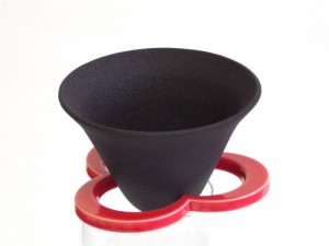 Coffe hat red セラミックコーヒーフィルター