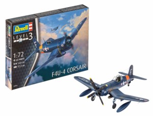 ドイツレベル 1/72 F4U-4 コルセア プラモデル