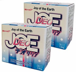 エコプラッツ 善玉バイオ浄 JOE デオクリン 無香料のエコ洗剤 粉末 1.3kg 2箱セット