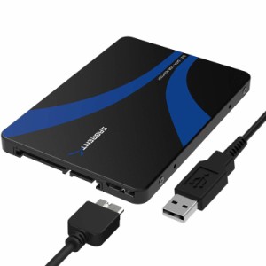 SABRENT M.2 SSD外付けケース SATAから2.5インチ SSDスロットとUSB3.0ポート/ SSD 1TB、SSD 2TB、SSD 5