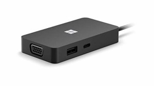 マイクロソフト USB-C トラベル ハブ SWV-00006 : ドッキングステーション 軽量 マルチUSB HDMI 有線LAN アクセサリ充電