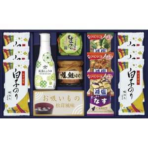 【父の日 プレゼント 送料無料】 アマノフーズ＆ニッスイ詰合せ 味噌汁 詰め合わせ フリーズドライ 佃煮 白子のり 毎日 習慣 腸活 味噌 