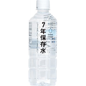 【厳選 母の日ギフト 送料無料】 IZAMESHI ７年保存水５００ｍｌ ローリングストック ストック 保存水 分散 備蓄