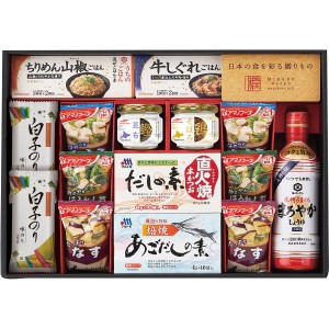 【送料無料 父の日 プレゼント】 味香門和膳 【みかどわぜん】 九州版 こだわり 和食 詰め合わせ しょうゆ 海苔 味噌汁 混ぜご飯 ギフト