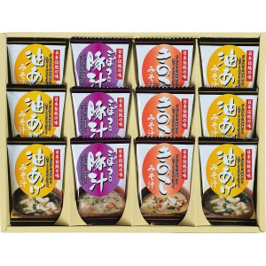 【送料無料 父の日 プレゼント】 フリーズドライ 【お味噌汁３種の味詰合せ】 味噌汁 詰め合わせ 毎日 習慣 腸活 味噌 発酵食品 そうざい