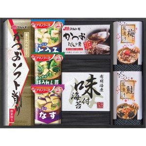 【送料無料 父の日 プレゼント】 アマノ フリーズドライ みそ汁＆食卓詰合せ 味のり お茶漬け 味噌汁 詰め合わせ 毎日 習慣 腸活 味噌 発