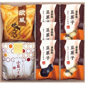 【2024 お中元 送料無料】 小豆パイ・欧風せんべい和菓子詰合せ 詰め合わせ 小豆パイ 欧風せんべい 豆菓子 焼き菓子 お菓子 手土産 販促 