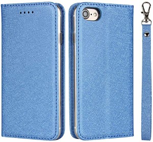 iPhone se ケース 第2世代 2020 新型 iphone8 ケース手帳型 iPhone7 財布型カバー case PUレザー 薄型 スマホケース ストラップ ...