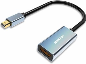 Mini DisplayPort-HDMIアダプター MacBook Air Pro Microsoft Surface Pro Dock モニター プロジェクターなどと互換性のあるBenf...