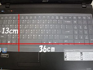 シリコン キーボードカバー 15-17インチノートパソコン用