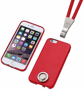 多機能 デザインケース Multi Function Design Caes for iPhone 6 6 Plus DCS-MI6PLS レッド（赤 送料無料