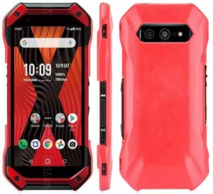 TORQUE 5G KYG01 ケース TORQUE 5G カバー 軽量PU + PCマイクロファイバーライニング 耐久性のための完全な保護 赤 送料無料