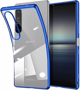 Xperia 1 III ケース SO-51B SOG03 カバー クリア 耐衝撃 tpu 5G対応 スマホケース スリム ストラップホール ソフト シリコン 衝...