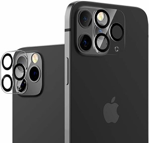 iPhone 12 Proカメラフィルム 反射防止 3D凹面遮光設計 レンズ保護フィルム 99.9%高透過率 アイホン12 proマックス カメラレンズ...