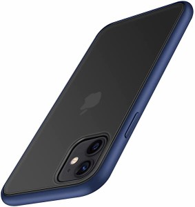 iPhone 11 用ケース 半透明 マット感 薄型 衝撃吸収 擦り傷防止 指紋防止 快適な質感 ワイヤレス充電対応 アイフォン 11 6.1 イ ...