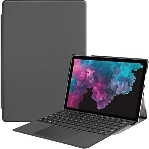 Surface Pro 7 ケース 12.3インチ 第10世代サーフェスプロ7 軽量 薄型 PU レザー スマート カバー Surface Pro 6 Surface Pro 5 Surface 