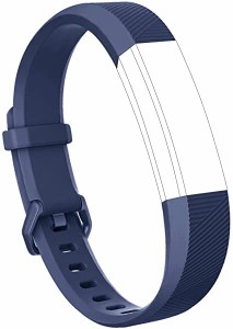 バンド for Fitbit Alta HR Fitbit Alta 交換バンド ベルト 快適な穴留め式バンド for Fitbit Alta 2016 Fitbit Alta HR 2017 (新しい紺