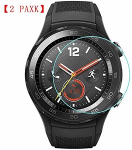 Huawei watch 2フィルム 腕時計 フィルム Huawei watch 2 対応 液晶保護フィルム 気泡が入りにくい Huawei 時計 強化ガラス Huawei フィ