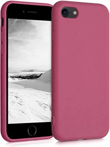 iPhone 7 8 SE (2020) ケース - TPU シリコン スマホカバー エコフレンドリー 保護ケース ラズベリーシャーベット 送料無料