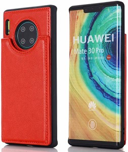 背面カード 手帳型ケース Xiaom Redmi Note 9T 5G Redmi Note 9 5G 対応 XIAOMI スマホ バックカバー ケース 手帳型 (レッド) 手作り 財