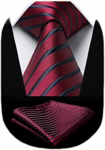 赤 ネクタイ 結婚式メンズ チーフ セット ストライプ柄 ネクタイ フォーマル ビジネス ネクタイ ブランド 礼服用 営業 紳士 プレゼント  