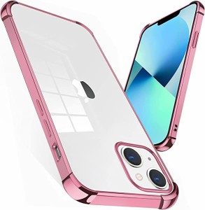 【 耐衝撃 】 iPhone 13 ケース クリア アイホン 13 ケース 薄型 シリコン ソフト透明 TPU カバー 軽量 リング 対応 携帯 ソフト IPhone1