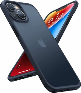 【送料無料】 iPhone 14 ケース [専用設計]野外 アウトドア 耐衝撃 半透明 指紋防止 キャンプ マット感 黄変防止 SGS認証 ストラップホー