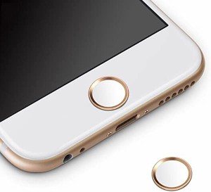 ホームボタンシール 指紋認証可能 iPhone8 iPhone7 iPhone7 Plus iPhone6s iPhone6 Plus iPad pro iPad miniなど対応 ホームボタンシール