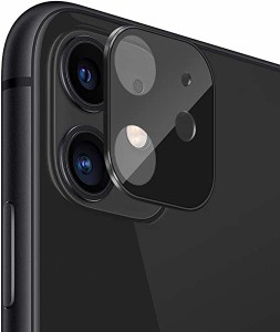 [2枚セット] iPhone 11 カメラ保護カバー iPhone 11 カメラフィルム アイフォン 11 レンズ保護ケース 3D全面保護フィルム 気泡ゼロ 防汚