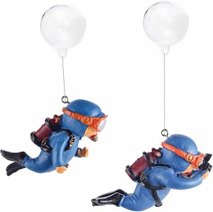 アクアリウム 水槽 ダイバー 装飾 潜水夫 オーナメント フロッグマン インテリア 置物 装飾品 フローティング 水族館飾り 情景小物 熱帯