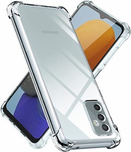 Galaxy M23 5G ケース 透明 クリア TPU 薄型 軽量 シリコン 耐衝撃 指紋防止 防塵 一体型 人気 携帯カバー(クリア) 送料無料