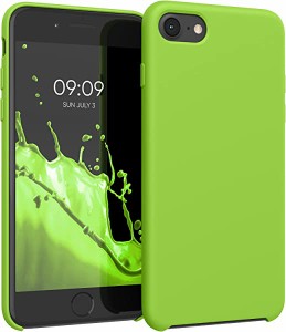 iPhone SE (2022) SE (2020) 8 7 ケース TPU リキッド シリコン スマホケース カバー 耐衝撃 傷防止 サラサラ Case...(緑色) 送料無料