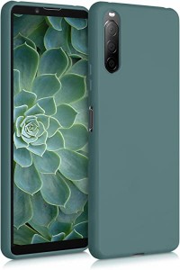 Sony Xperia 10 II 専用ケース 耐衝撃 TPUソフト シリコンケース スマホカバー 滑り止め ケース...(スモーキーブルーグリーン) 送料無料