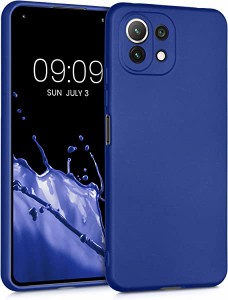 保護ケース Xiaomi 11 Lite (5G) NE/Mi 11 Lite (5G) スマートフォン カバー TPU保護 メタリック メタリック青 送料無料